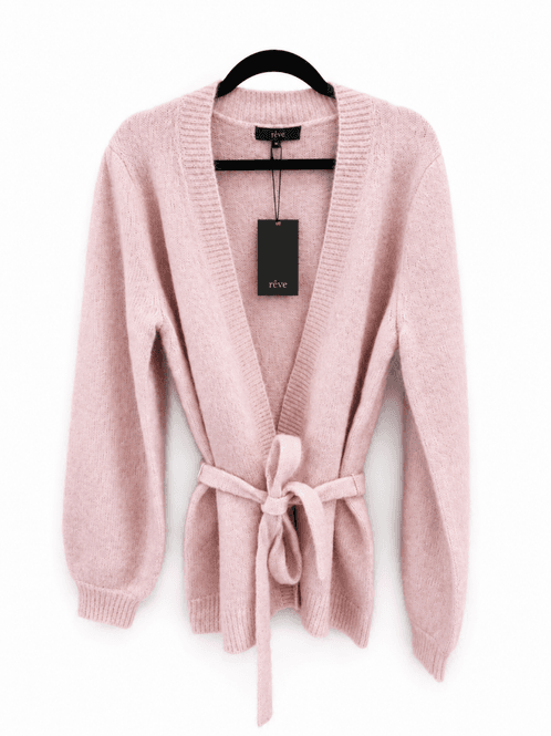 Hovedbilde Caroline wrap cardigan pink.