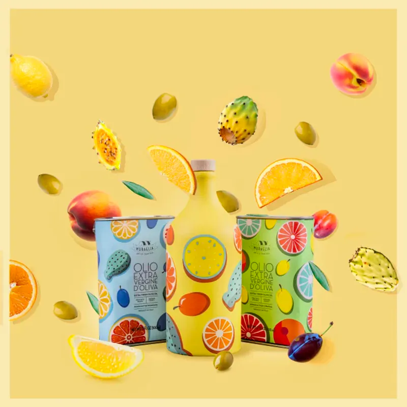 Muraglia EVO Mediterranean Blue Tin 500ml Medium Fruity