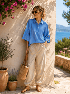 Hovedbilde  Klara blue stripe