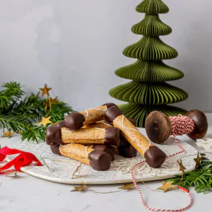 Hovedbilde Kransekakestenger med sjokolade 400 gr