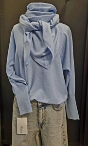 Hovedbilde Reve – Louise genser – Lysblå