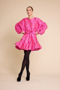 Hovedbilde Poppi Metallic Dress ROSA