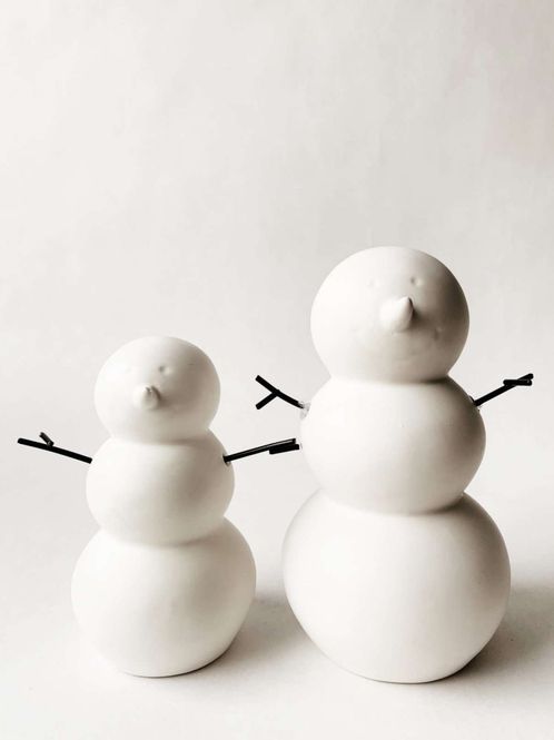 Hovedbilde Snømann h 14cm